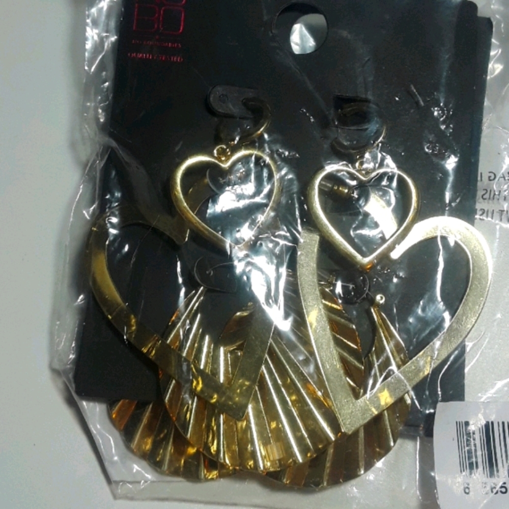 Set of 3 Pendant earrings